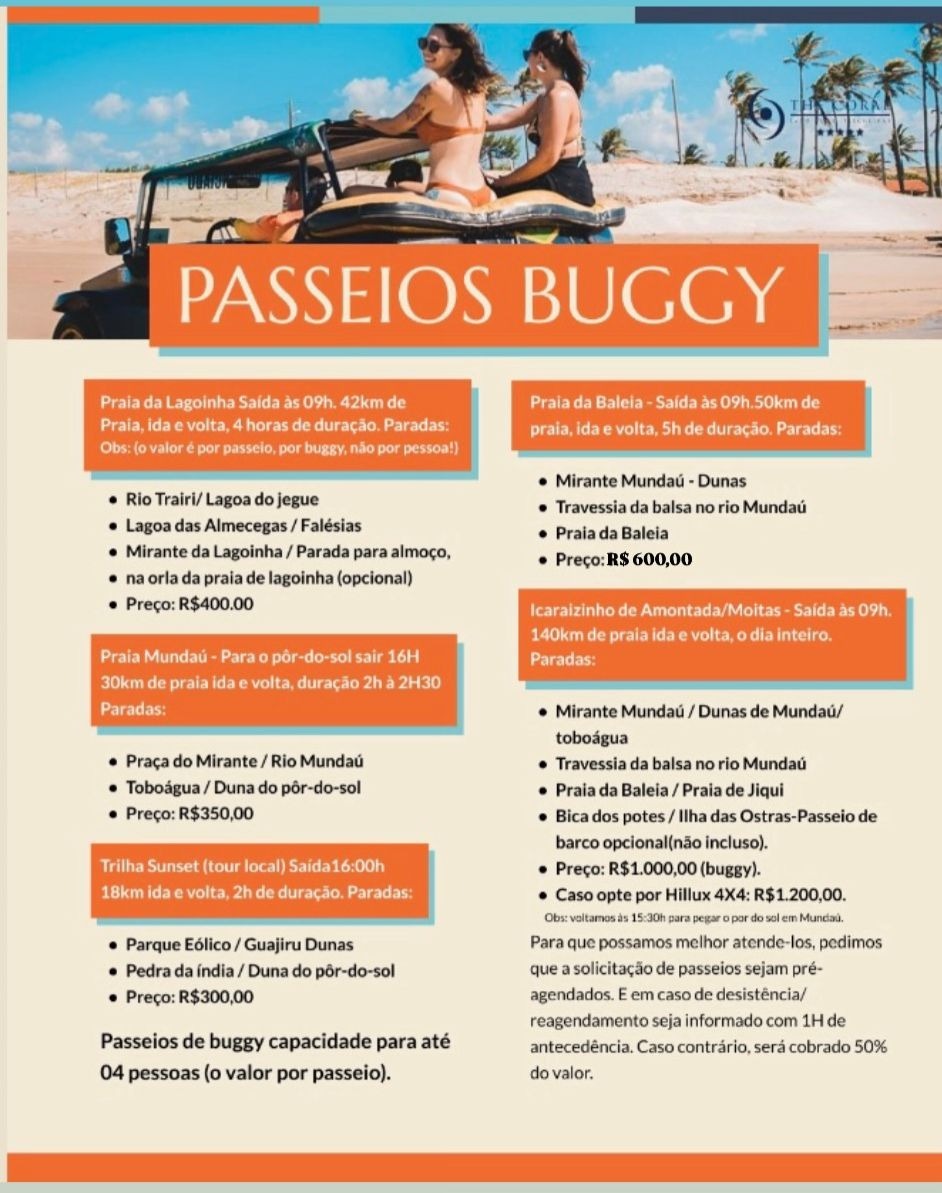 Passeios de Buggy